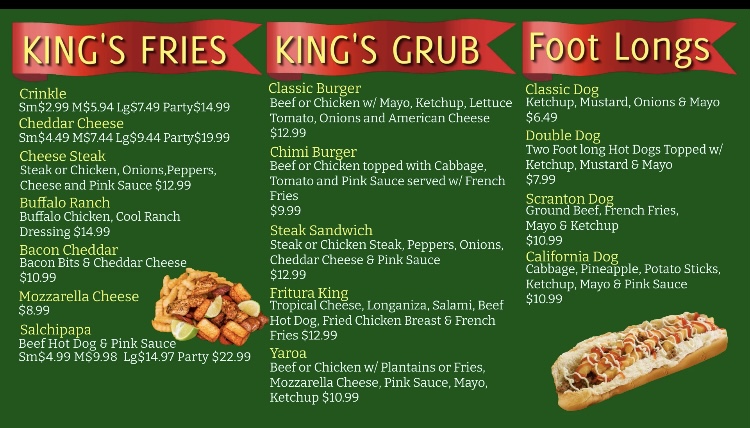 Empanada King Menu - Image 2